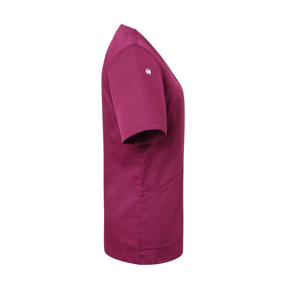 KARLOWSKY Essential | Damen Kurzarm-Kasack (fuchsia) KS63
